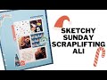 Sketchy Sunday - Scraplifting Ali with All is Calm by Traci Reed Designs