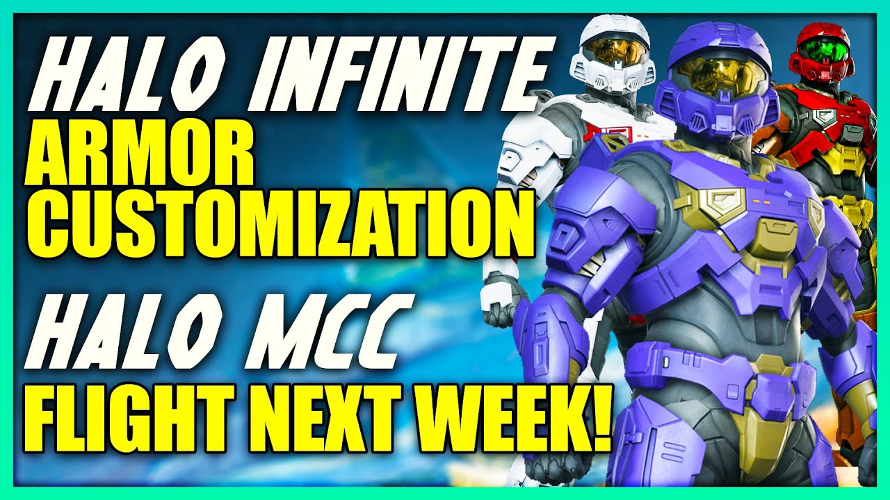 Halo Infinite Armor Customization Reveal and Halo 4 Flight Start NEXT WEEK! Halo Infinite News!