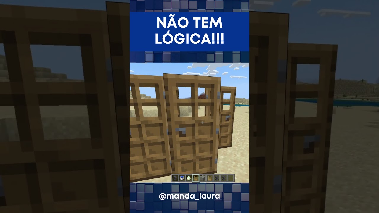 Bugs Loucos no Minecraft: Água que não vaza  