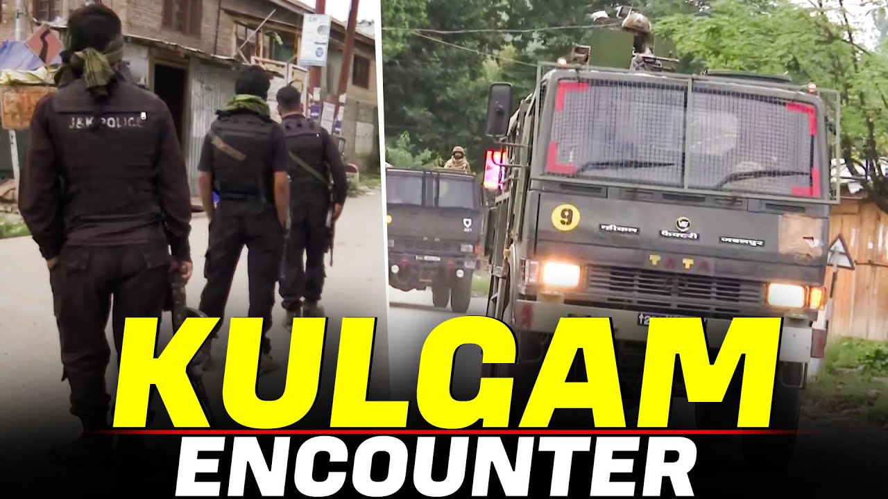 Encounter between security forces and terrorists in Kulgam | 1 Terrorist killed in joint Operation