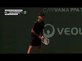 Hunter Johnson v Tama Shimabukuro at the Veolia Atlanta Pickleball Championships