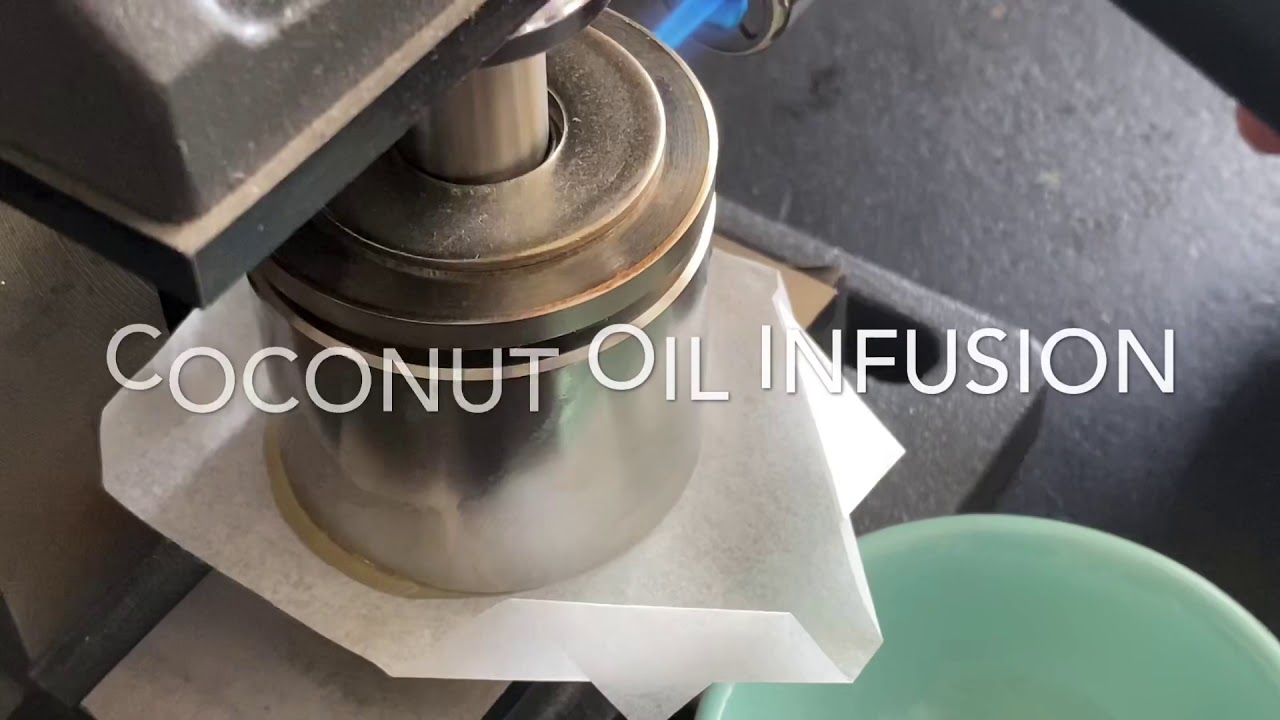 Cannabis infused coconut oil. Yummy! - YouTube