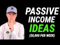 Passive Income Online - How I Make Over $8,000 Per Week (5 Ways)
