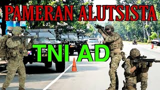 PAMERAN ALUTSISTA TNI AD DI JALAN MEDAN MERDEKA BARAT JAKARTA PUSAT