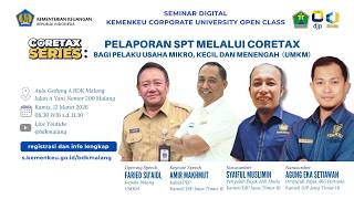 [KCOC-2026] CORETAX SERIES : PELAPORAN SPT MELALUI CORETAX BAGI PELAKU UMKM