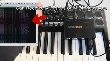 【DOREMiDi】How To Use MIDI THRU-6 BOX