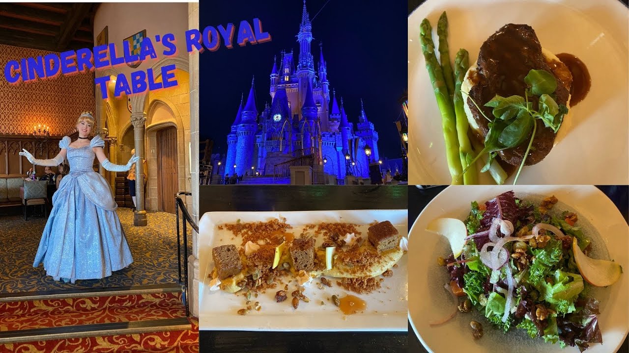 Cinderella's Royal Table Dining Experience Magic Kingdom Walt