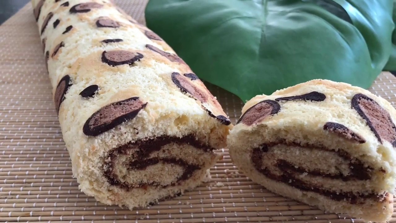 ROTOLO CON NUTELLA LEOPARDATO -BISCUIT SOFFICE