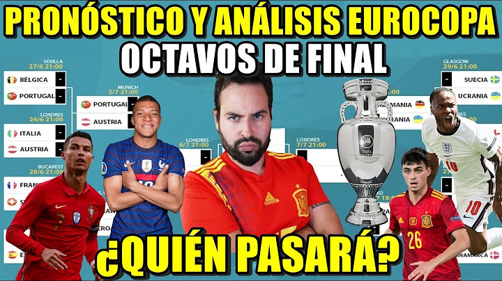 PRONÓSTICO y ANÁLISIS de los OCTAVOS de FINAL de la EUROCOPA 2021 - ¡VAYA DUELOS! ¿QUIÉN PASARÁ?