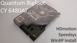 Jeg mistede min vej inaktive Ekspression Quantum Bigfoot CY 6480AT Hard drive sounds - YouTube