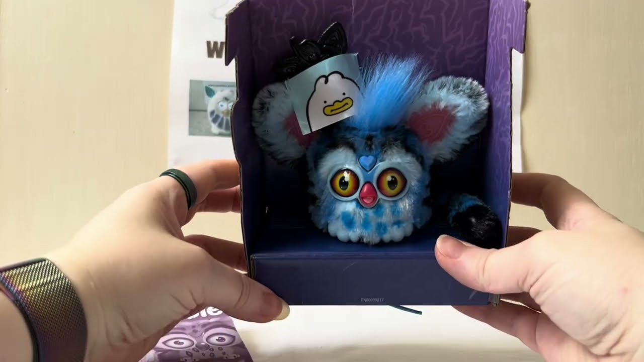 Unboxing Furby Furblets KPop Demon Hunters Derpy Tiger - YouTube