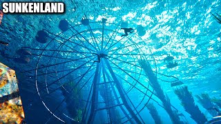 Amusement Park Waterworld Survival Day Thirty | Sunkenland Gameplay | Part 30