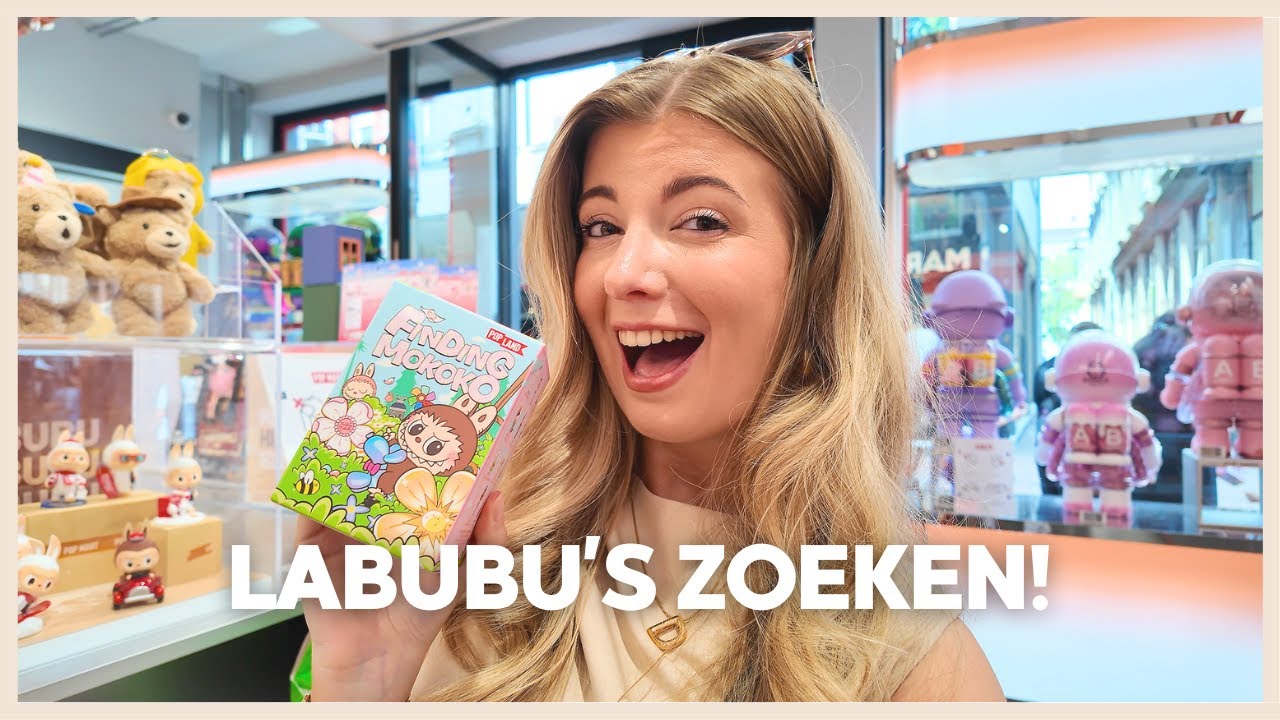 NAAR POPMART VOOR LABUBU'S 😍 & BREEKT TEUN ZIJN VOET?! 😨 | WEEKVLOG #11