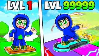 Unlocking 99999 SPEED in HOVERBOARD Simulator ROBLOX 😱 screenshot 3