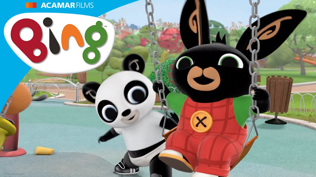 Bing e Pando vanno a turno sull'altalena! | Bing Italiano