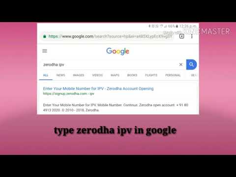 How to correct ipv issues at zerodha