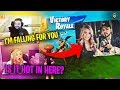 COURAGE AND BROOKE GO ON A DATE?! SO MUCH DRAMA! (Fortnite: Battle Royale)