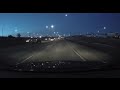 Driving early morning at Deerfoot Trail heading South | Calgary, Alberta