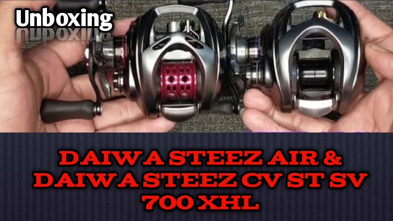 Daiwa Steez Air Xxhl Vs Steez Ct Sv Tw Xhl Unboxing Reel Youtube