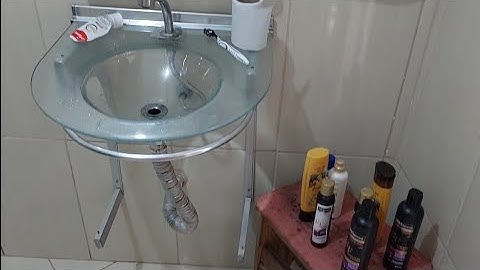 I Made a Cabinet for this Bathroom by Reusing Cabinet Doors and Crib Remains | Rented House