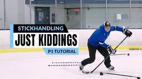 On-Ice Stickhandling Just Kiddings TUTORIAL