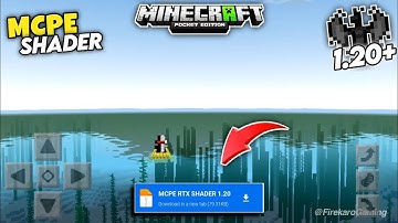 Ultra Realistic Water Shader Mcpe 1.20.40+ | Render Dragon [ 100% Working All Devices ]