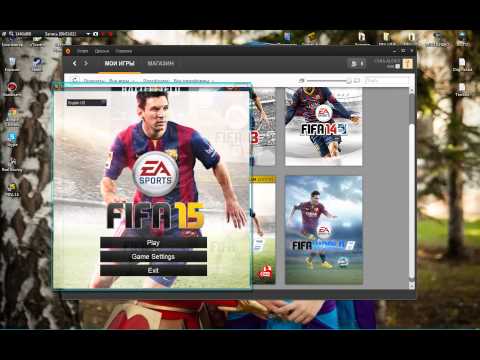 FIFA 15  Баг Иероглифы ( Лаги )