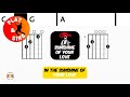 Eric Clapton - Sunshine of your love | Scrolling Guitar Chords &amp; Lyrics