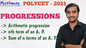 Progressions (POLYCET-2021)