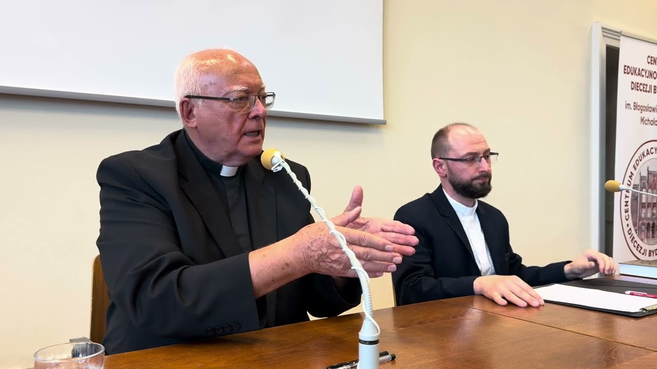 Wykład ks. prof. Waldemara Chrostowskiego - Centrum Edukacyjno-Formacyjne DB - 27.05.2024