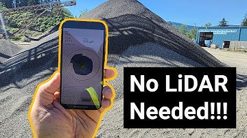 Can you Measure a Stockpile with the iPhone Lidar?
