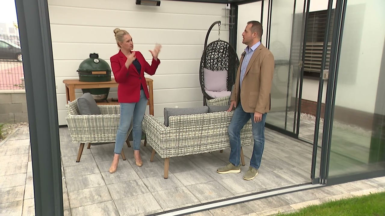 Relácia TA3 - Interiérový dizajn - Bioklimatická pergola a screenové rolety