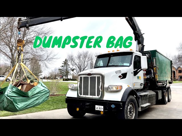 Get Rid of Lots of Trash with the Dumpster Bag 