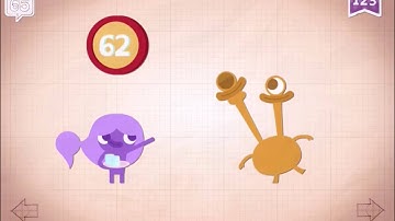 Endless number Learn numbers 70 to 60 with Funny Monster