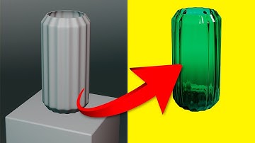 Как Сделать Стекло в Blender 3d? / Как сделать вазу в Блендере 3д?