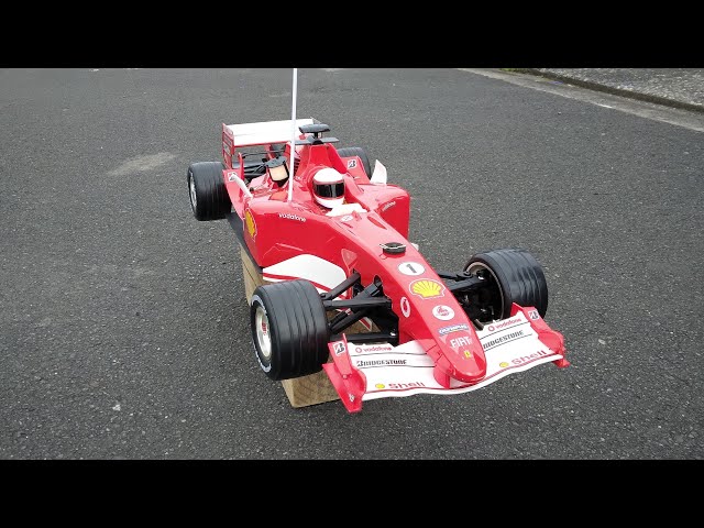 Radio-controlled car] DeAgostini Kyosho 1/8 Ferrari F2004 The