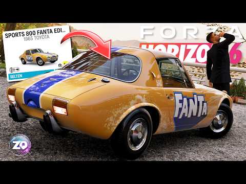 Seltenes FANTA Auto GRATIS bekommen - FORZA HORIZON 6