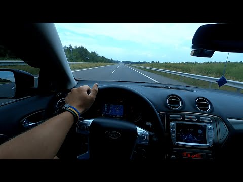 Моментальный расход топлива, скорость, обороты на Ford mondeo MK4, 2.3 бензин