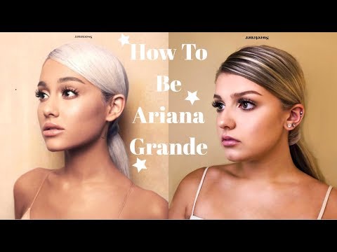 Hair Makeup Recreating Ariana Grandes Sweetener Album Cover Brooklyn Anne