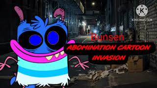 Abomination Cartoon Invasion all animatronics