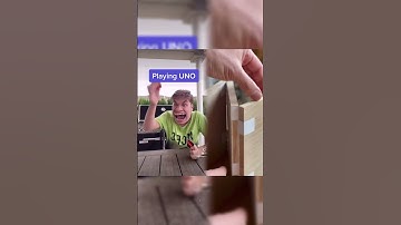 Who’s done this before 😂 #uno #1v1 #fyp #foryou #smart