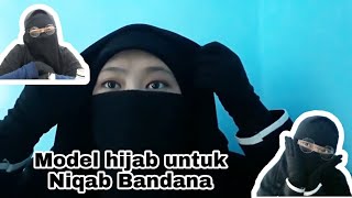 Cara Menggunakan Cadar Bandana