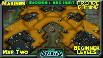 8 Bit Invaders - Map Two - Marines Beginner