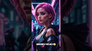 Cyberpunk style beautiful girl #cyberpunk2077 #cyberpunk #beautiful #luxury