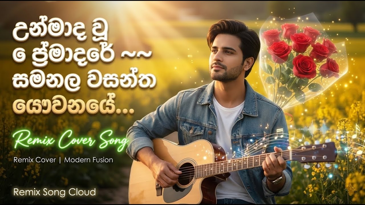 🎶 උන්මාද වූ ප්‍රේමාදරේ ~~ සමනල වසන්ත යෞවනයේ… | Unmada Wu Premadare | Remix Cover Song ... ... 🎶