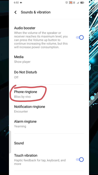 How To Change Ringtone In Vivo Mobiles #ringtone #settings #vivo #viralshorts #trendingshorts #short