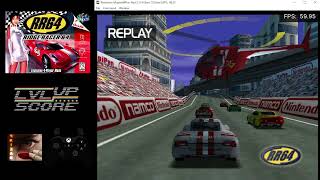 HIGHSCORE - Ridge Racer 64 - N64 148720 / FLap 53460 (GrandPrix RidgeRacer Novice)