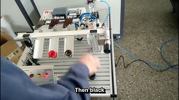 Material sorting trainer