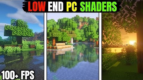 TOP 5 BEST SHADERS for LOW END PC | Boost FPS & Make Minecraft Look Realistic! 💻✨