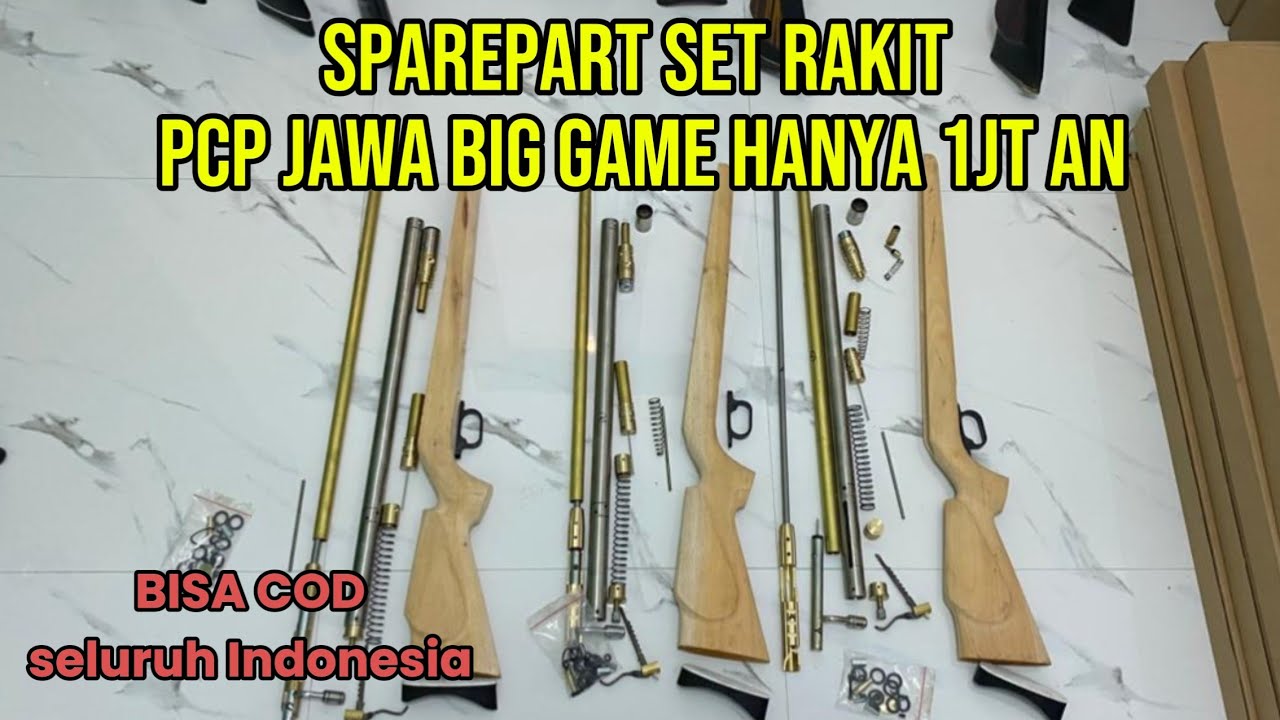 🔥REVIEW SPAREPART SET RAKIT PCP JAWA BIG GAME SIAP KIRIM COD 🔥